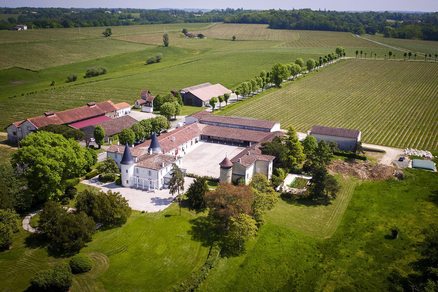 Chambres d'hôtes du Château de Seguin Lignan-de-Bordeaux Exterior foto